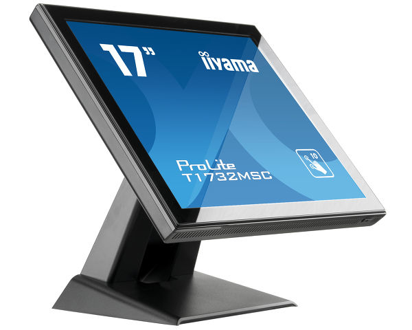 iiyama ProLite T1732MSC-B5X moniteur à écran tactile 43,2 cm (17") 1280 x 1024 pixels Plusieurs pressions Noir