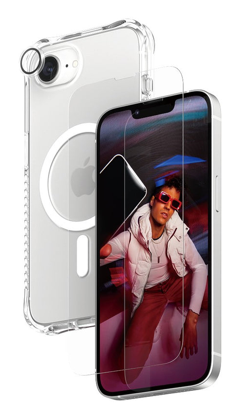 PanzerGlass CRNCHFUG29845 écran et protection arrière de téléphones portables Protecteur de dos/écran Apple 1 pièce(s)