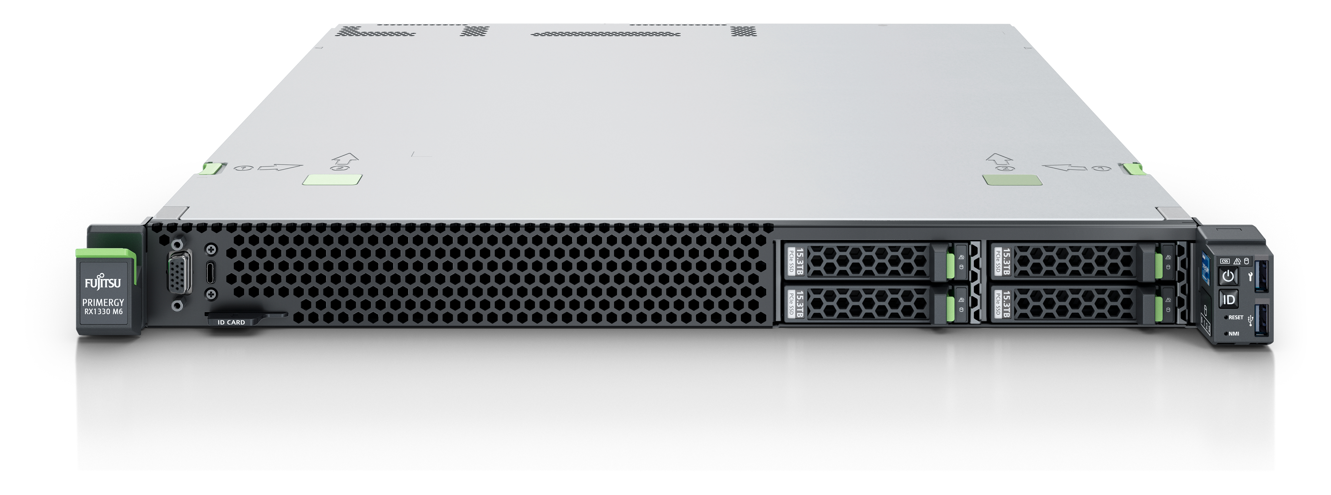 Fujitsu PRIMERGY RX1330 M6 serveur Rack (1 U) Intel Xeon E E-2456 3,3 GHz 32 Go DDR5-SDRAM 500 W Fujitsu PRIMERGY RX1330 M6 serveur Rack (1 U) Intel Xeon E E-2456 3,3 GHz 32 Go DDR5-SDRAM 500 W