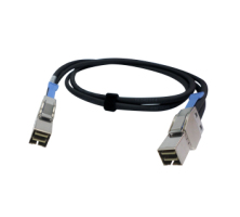 QNAP CAB-PCIE10M-8644-4X câble Serial Attached SCSI (SAS) 1 m Noir QNAP CAB-PCIE10M-8644-4X câble Serial Attached SCSI (SAS) 1 m Noir