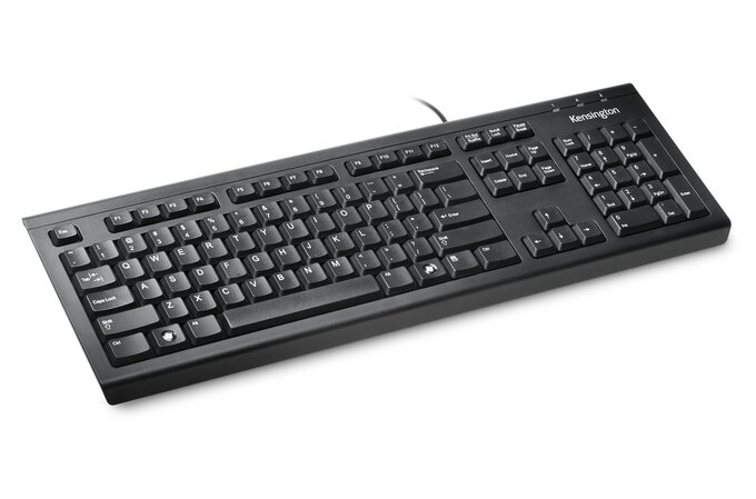 Kensington ValuKeyboard clavier USB Arabe Noir