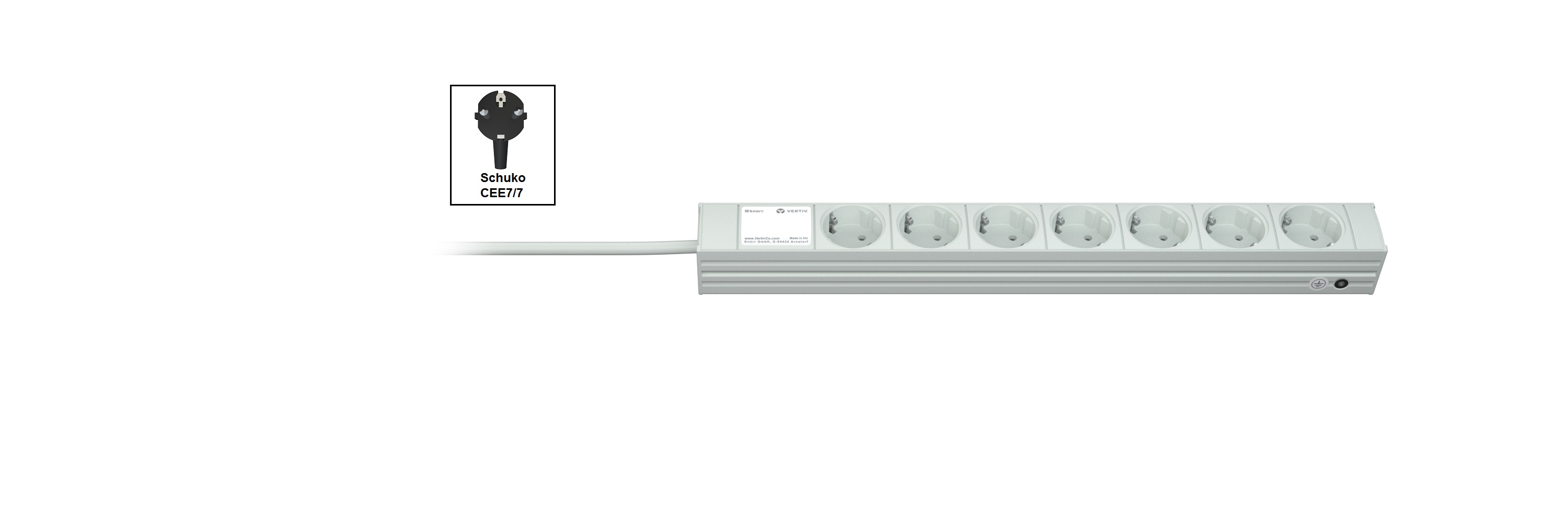 DI-STRIP D COMPACT 7SOCKETS DI-STRIP D COMPACT 7SOCKETS