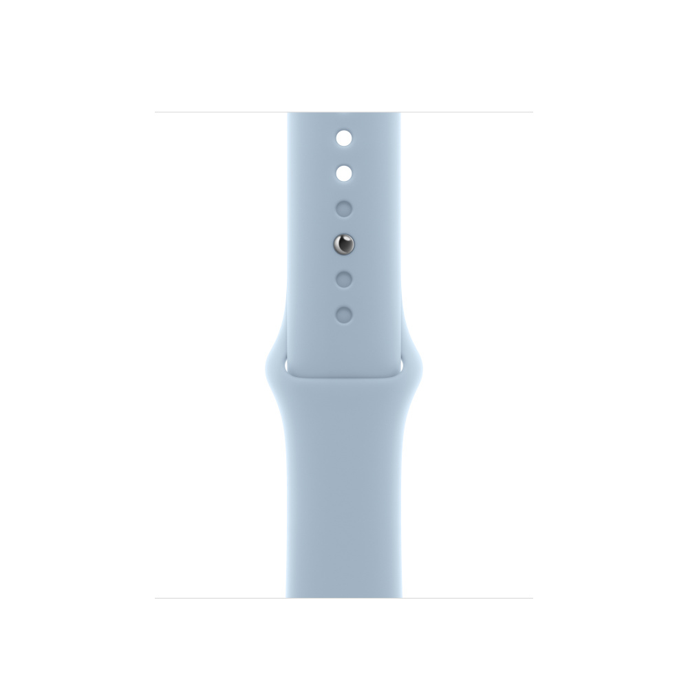 Apple MWMM3ZM/A accessoire intelligent à porter sur soi Bande Bleu clair Fluoroélastomère Apple MWMM3ZM/A accessoire intelligent à porter sur soi Bande Bleu clair Fluoroélastomère