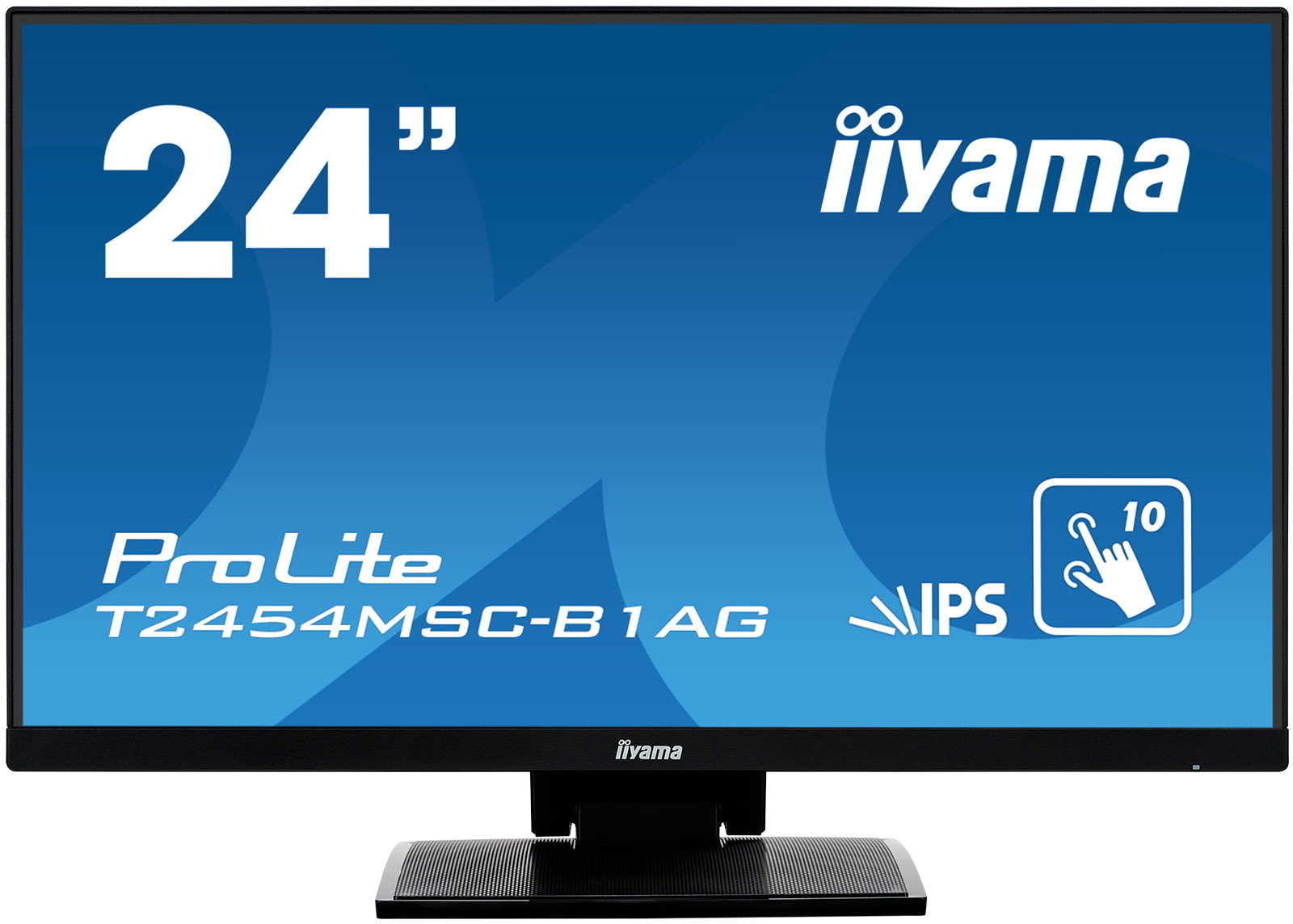 iiyama ProLite T2454MSC-B1AG moniteur à écran tactile 60,5 cm (23.8") 1920 x 1080 pixels Plusieurs pressions Multi-utilisateur Noir iiyama ProLite T2454MSC-B1AG moniteur à écran tactile 60,5 cm (23.8") 1920 x 1080 pixels Plusieurs pressions Multi-utilisateur Noir