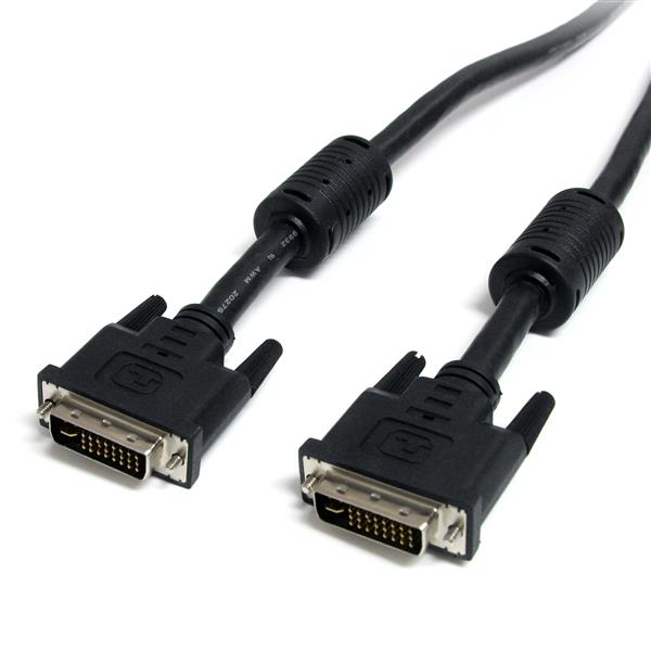StarTech.com 6ft DVI-I câble DVI 1,8 m Noir StarTech.com 6ft DVI-I câble DVI 1,8 m Noir