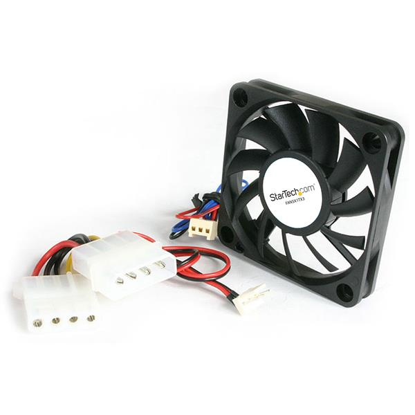 StarTech.com Ventilateur PC à roulement à billes avec alimentation TX3 ou LP4 StarTech.com Ventilateur PC à roulement à billes avec alimentation TX3 ou LP4