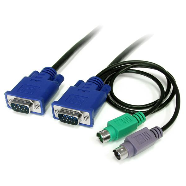StarTech.com Câble pour Switch KVM VGA avec PS/2 3 en 1 StarTech.com Câble pour Switch KVM VGA avec PS/2 3 en 1