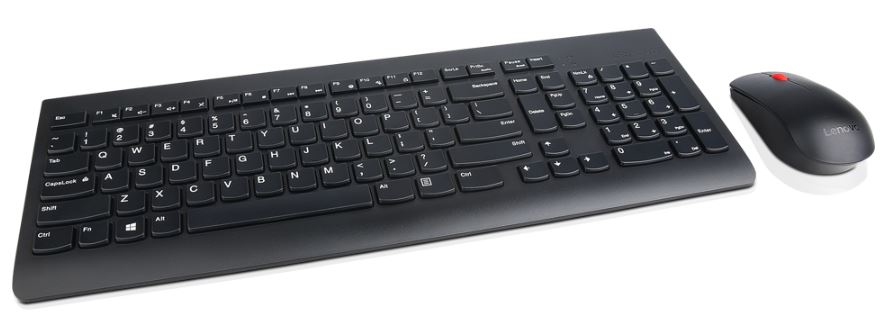 Lenovo 4X30M39489 clavier Souris incluse RF sans fil QWERTZ Slovaque Noir Lenovo 4X30M39489 clavier Souris incluse RF sans fil QWERTZ Slovaque Noir