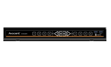 Vertiv SV Universal DP/H Desktop Matrix 2x8 KVM commutateur écran, clavier et souris Noir Vertiv SV Universal DP/H Desktop Matrix 2x8 KVM commutateur écran, clavier et souris Noir