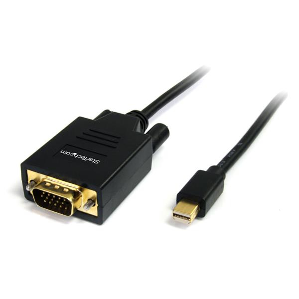 StarTech.com Câble Mini DisplayPort vers VGA 1,8 m - M/M StarTech.com Câble Mini DisplayPort vers VGA 1,8 m - M/M