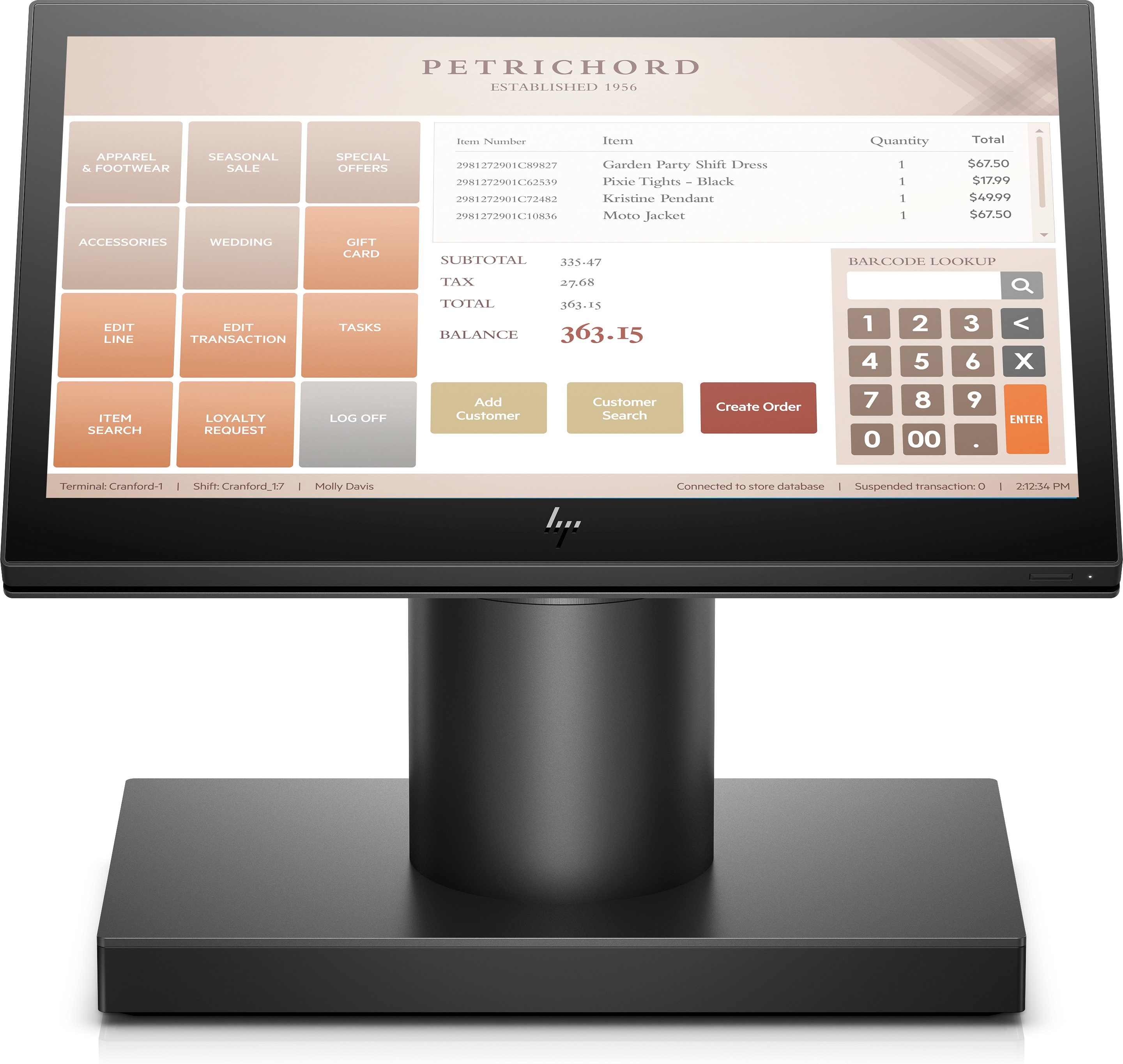 ElitePOS Système de vente au détail , G1 Modèle 141 ElitePOS Système de vente au détail , G1 Modèle 141