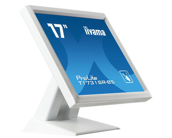 iiyama ProLite T1731SR-W5 moniteur à écran tactile 43,2 cm (17") 1280 x 1024 pixels une seule pression Blanc