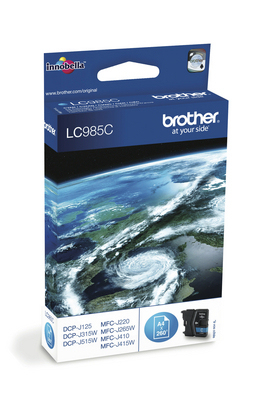 INK CARTRIDGE LC985CBP CYAN 260 PAGES BL INK CARTRIDGE LC985CBP CYAN 260 PAGES BL
