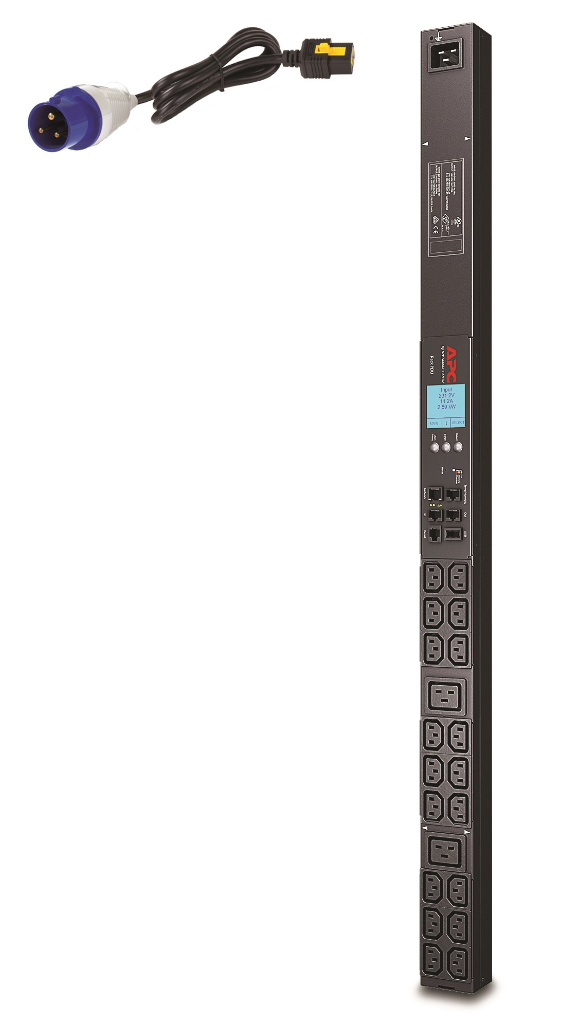 APC Metered Rack PDU ZeroU 2G