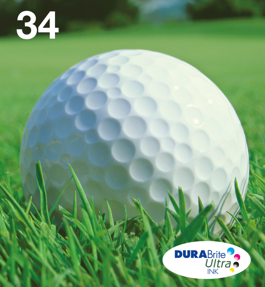 Golf ball Multipack 4-clr 34 DURABrite Ultra Ink EasyMail Golf ball Multipack 4-clr 34 DURABrite Ultra Ink EasyMail