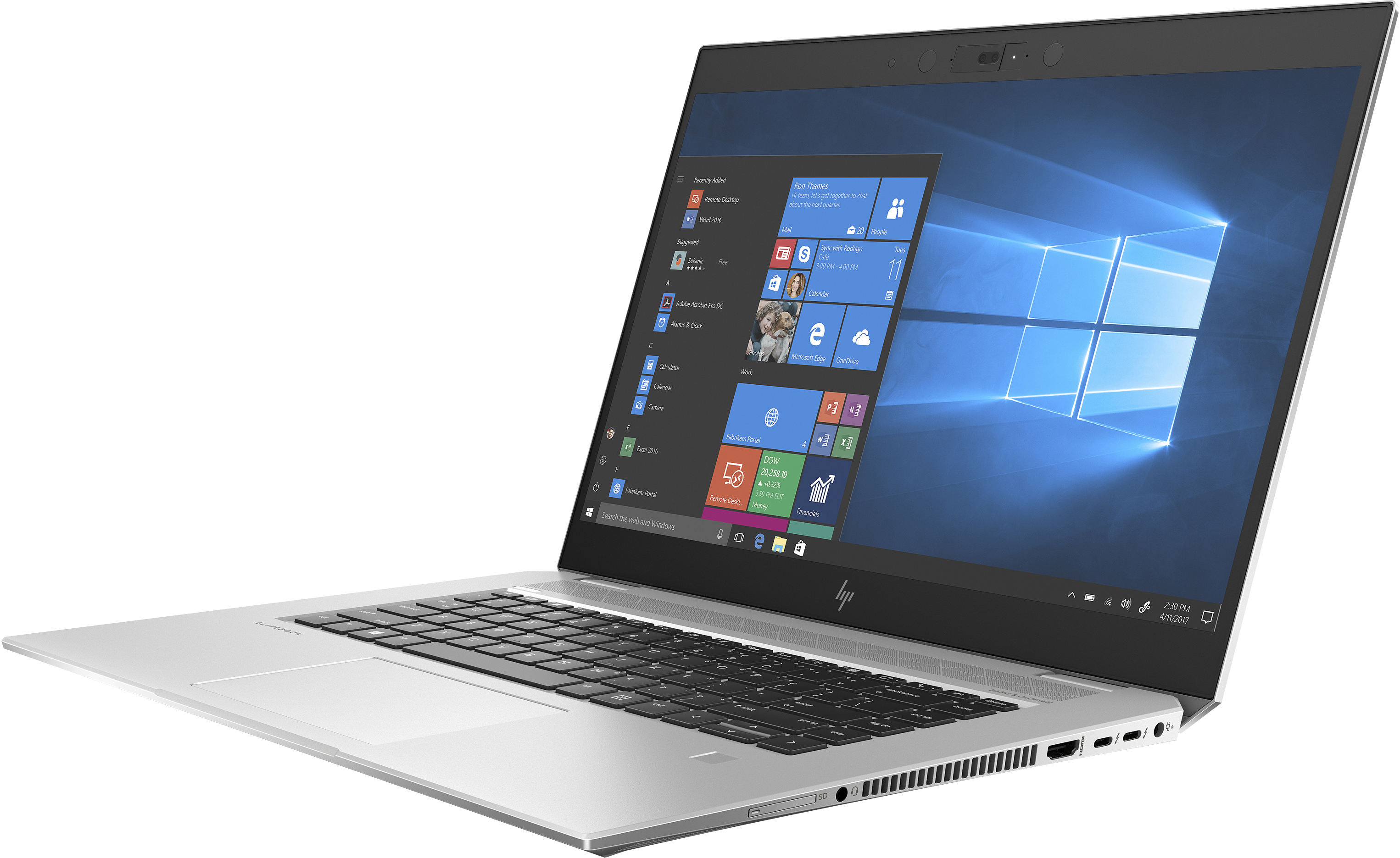 HP EliteBook 1050 G1 Ordinateur portable 39,6 cm (15.6") 1920 x 1080 pixels Intel® Core™ i5 de 8e génération 8 Go DDR4-SDRAM 256 Go SSD Windows 10 Pro Argent HP EliteBook 1050 G1 Ordinateur portable 39,6 cm (15.6") 1920 x 1080 pixels Intel® Core™ i5 de 8e génération 8 Go DDR4-SDRAM 256 Go SSD Windows 10 Pro Argent