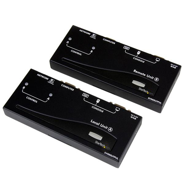 StarTech.com Extendeur Prolongateur de Console KVM de 300m sur Cat5 avec VGA et USB StarTech.com Extendeur Prolongateur de Console KVM de 300m sur Cat5 avec VGA et USB
