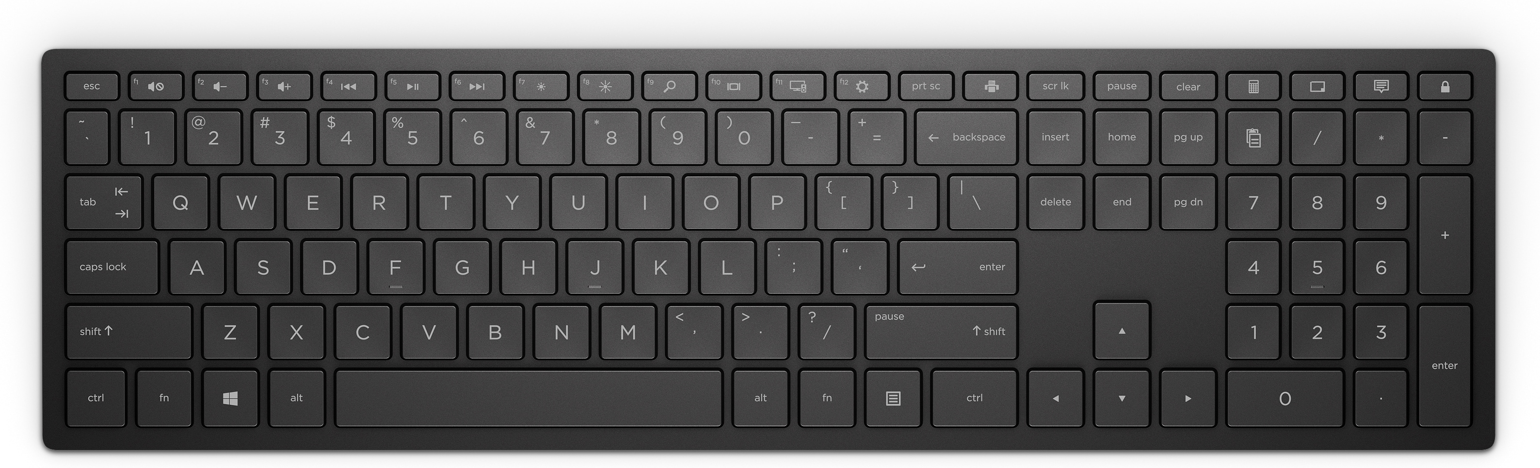 HP BLK PAV WL Keyboard 600