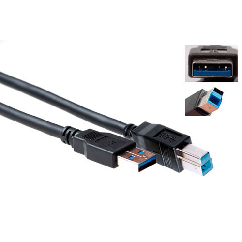 ACT SB3019 câble USB 2 m USB 3.2 Gen 1 (3.1 Gen 1) USB A USB B Noir ACT SB3019 câble USB 2 m USB 3.2 Gen 1 (3.1 Gen 1) USB A USB B Noir