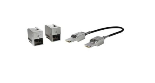 Cisco C9300L-STACK-KIT= câble de fibre optique 0,5 m Noir, Gris Cisco C9300L-STACK-KIT= câble de fibre optique 0,5 m Noir, Gris