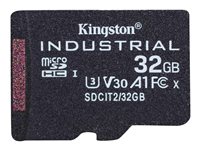 Kingston Technology Industrial 32 Go MicroSDHC UHS-I Classe 10