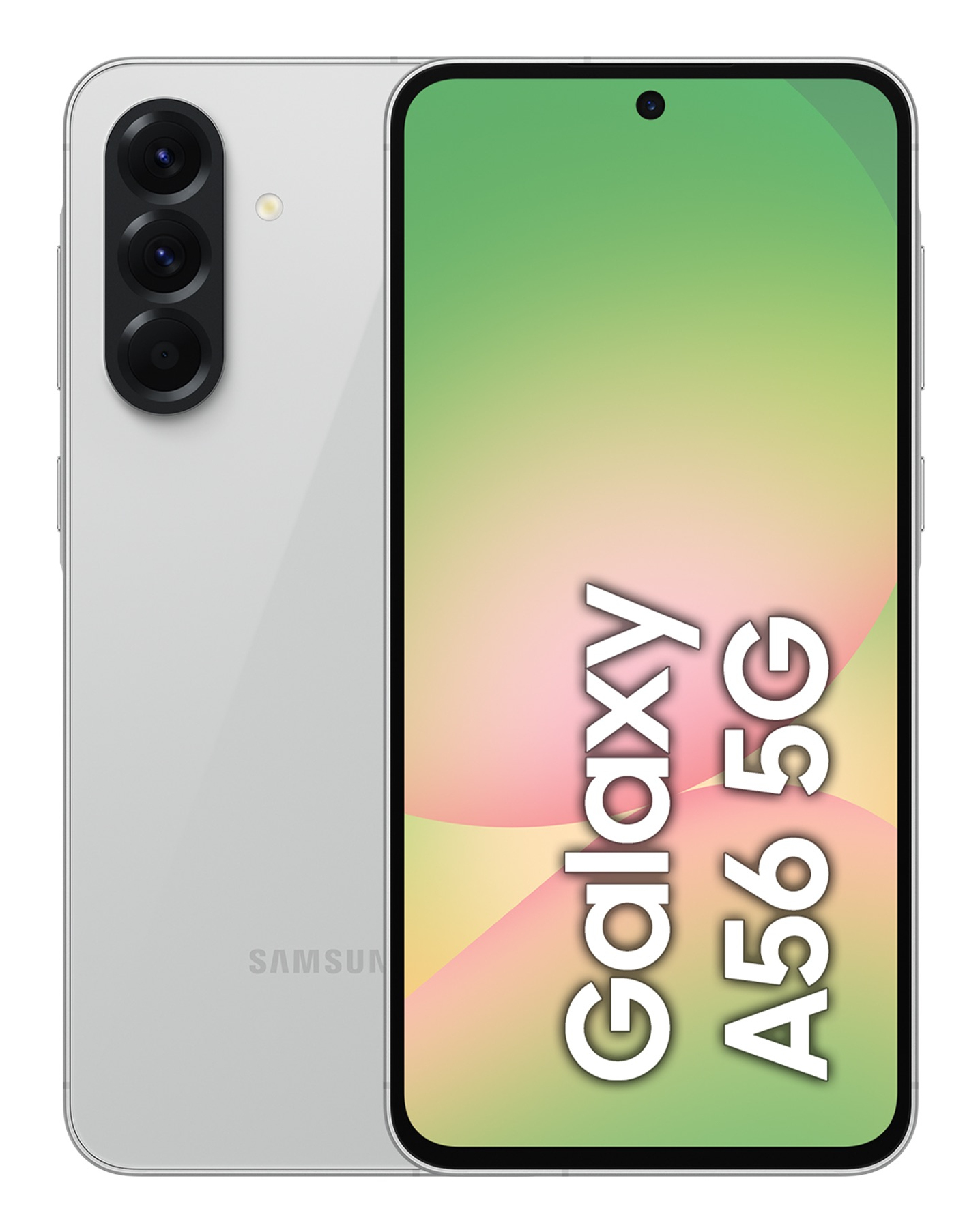 Samsung Galaxy A56 17 cm (6.7") Double SIM Android 15 5G USB Type-C 8 Go 256 Go 5000 mAh Gris clair Samsung Galaxy A56 17 cm (6.7") Double SIM Android 15 5G USB Type-C 8 Go 256 Go 5000 mAh Gris clair