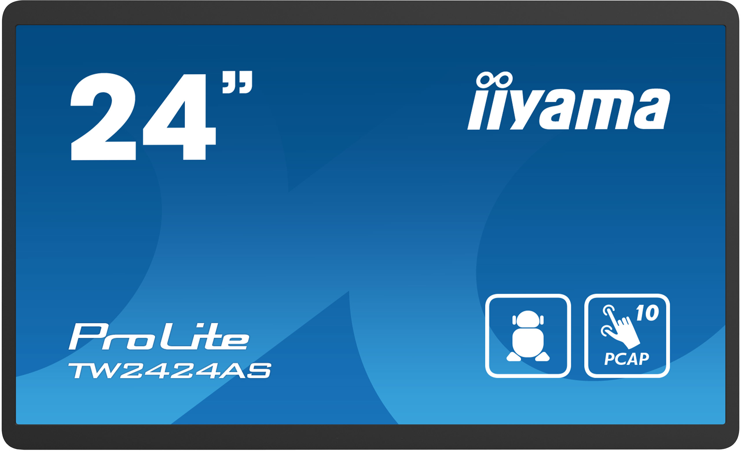 iiyama TW2424AS-B1 affichage de messages Panneau plat de signalisation numérique 60,5 cm (23.8") Wifi 250 cd/m² 4K Ultra HD Noir Écran tactile Intégré dans le processeur Android 24/7 iiyama TW2424AS-B1 affichage de messages Panneau plat de signalisation numérique 60,5 cm (23.8") Wifi 250 cd/m² 4K Ultra HD Noir Écran tactile Intégré dans le processeur Android 24/7