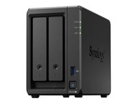 Synology DiskStation DS723+ serveur de stockage NAS Tower Ethernet/LAN Noir R1600 Synology DiskStation DS723+ serveur de stockage NAS Tower Ethernet/LAN Noir R1600