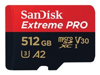 SanDisk Extreme PRO 512 Go MicroSDXC UHS-I Classe 10 SanDisk Extreme PRO 512 Go MicroSDXC UHS-I Classe 10