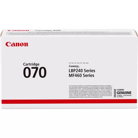 Canon 070 Cartouche de toner 1 pièce(s) Original Noir Canon 070 Cartouche de toner 1 pièce(s) Original Noir