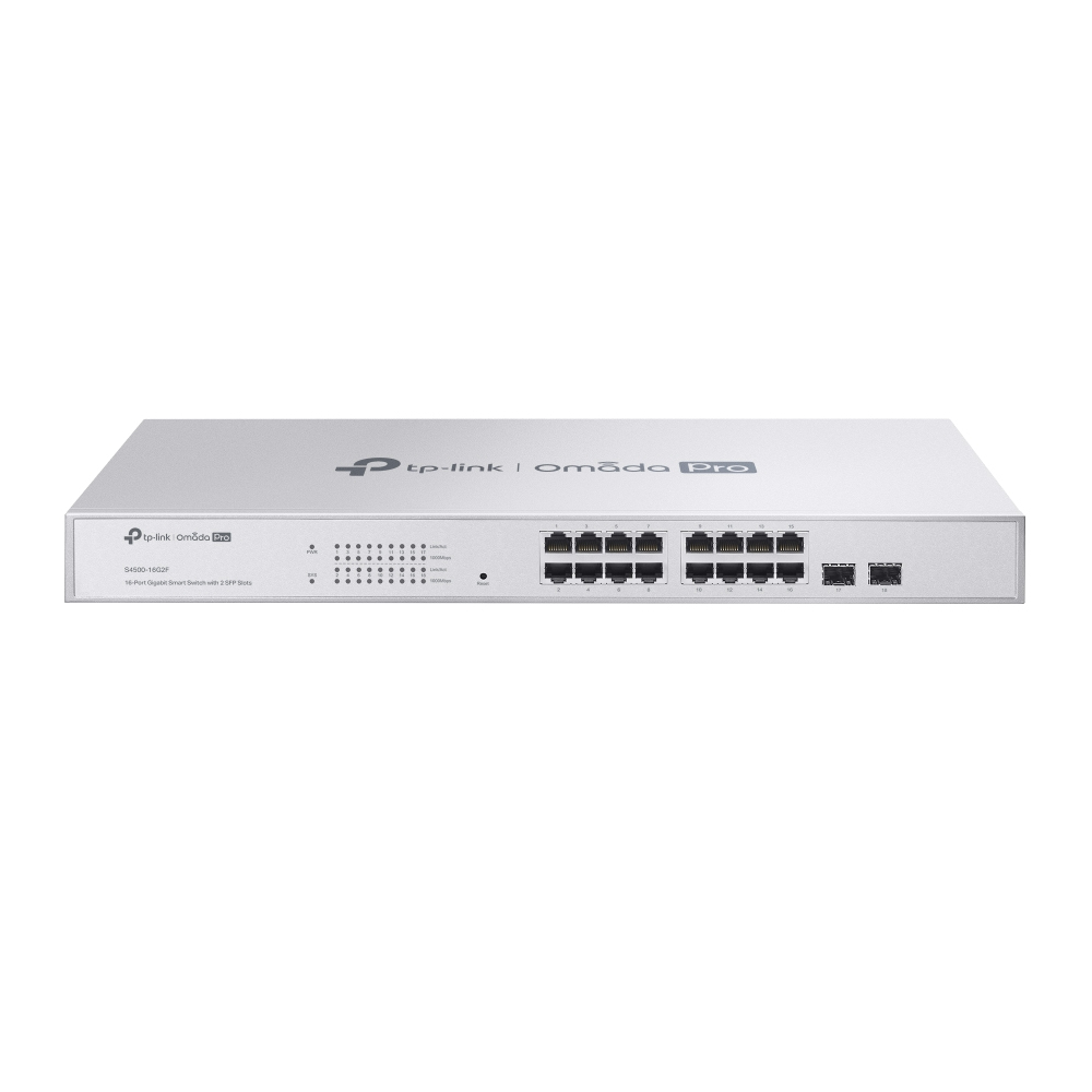 TP-Link Omada Pro S4500-16G2F commutateur réseau Géré L2/L2+ Gris TP-Link Omada Pro S4500-16G2F commutateur réseau Géré L2/L2+ Gris