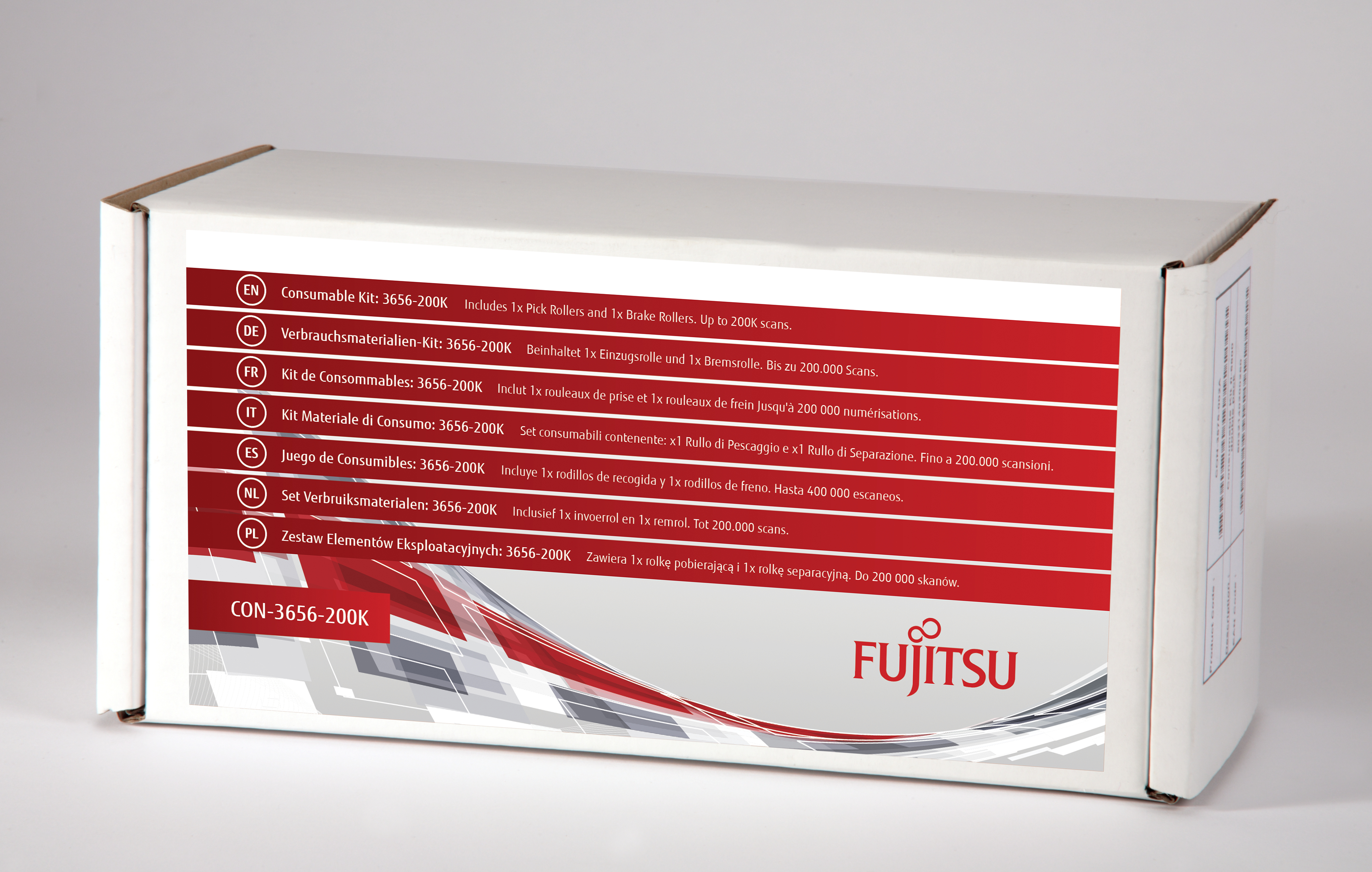 Fujitsu Consumable Kit: 3656-200K Fujitsu Consumable Kit: 3656-200K