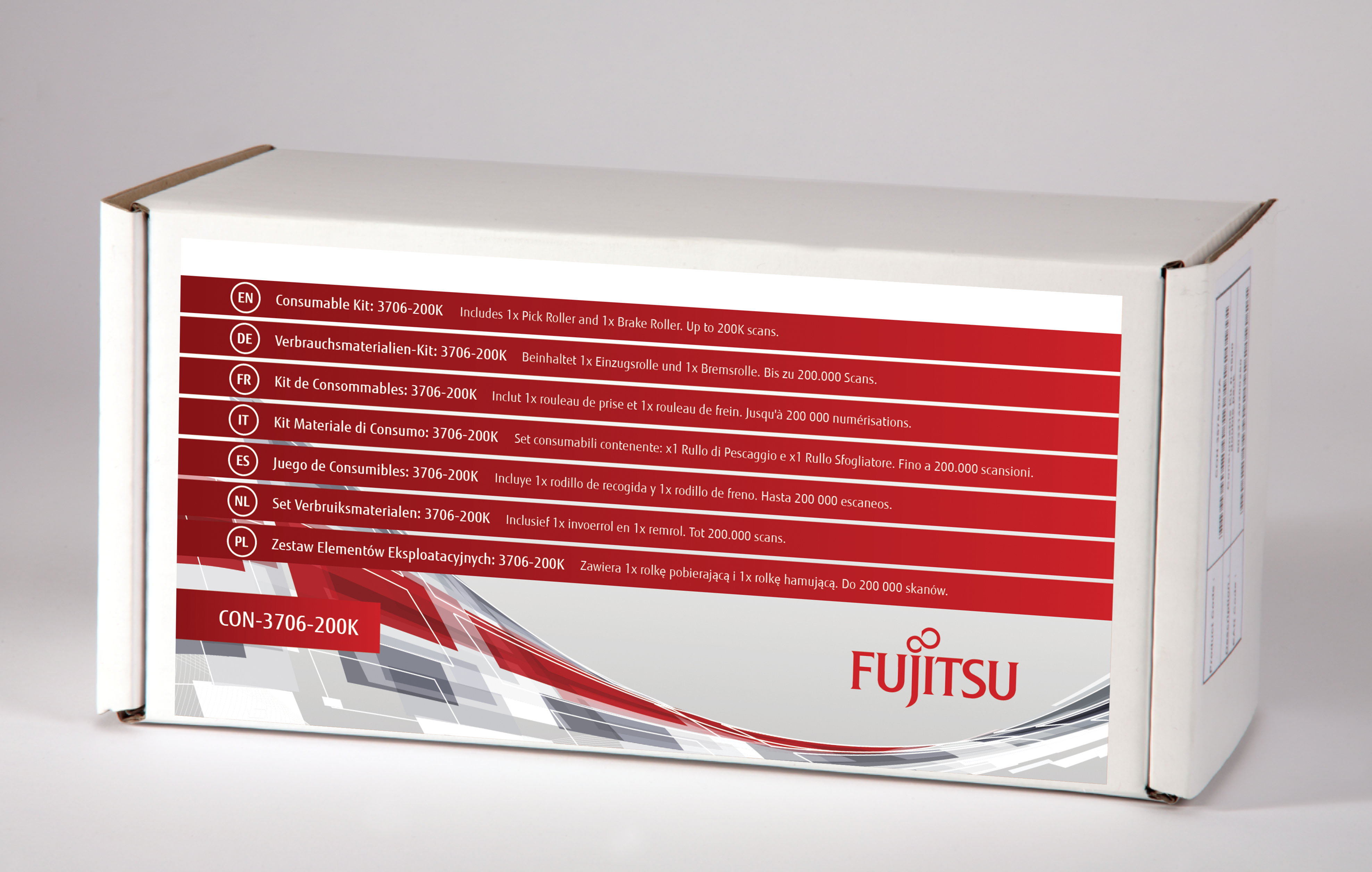 Fujitsu Consumable Kit: 3706-200K Fujitsu Consumable Kit: 3706-200K