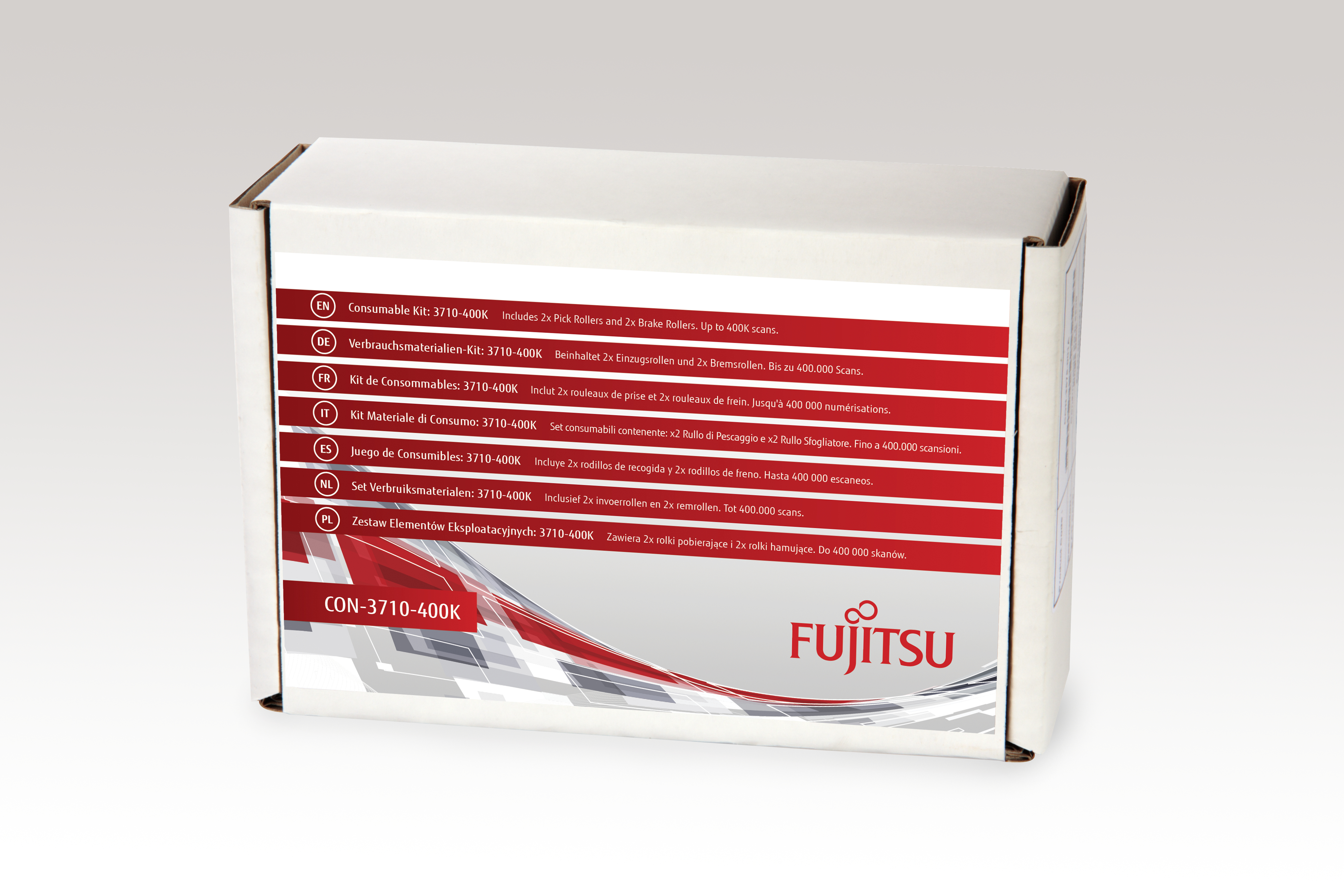 Fujitsu Consumable Kit: 3710-400K Fujitsu Consumable Kit: 3710-400K
