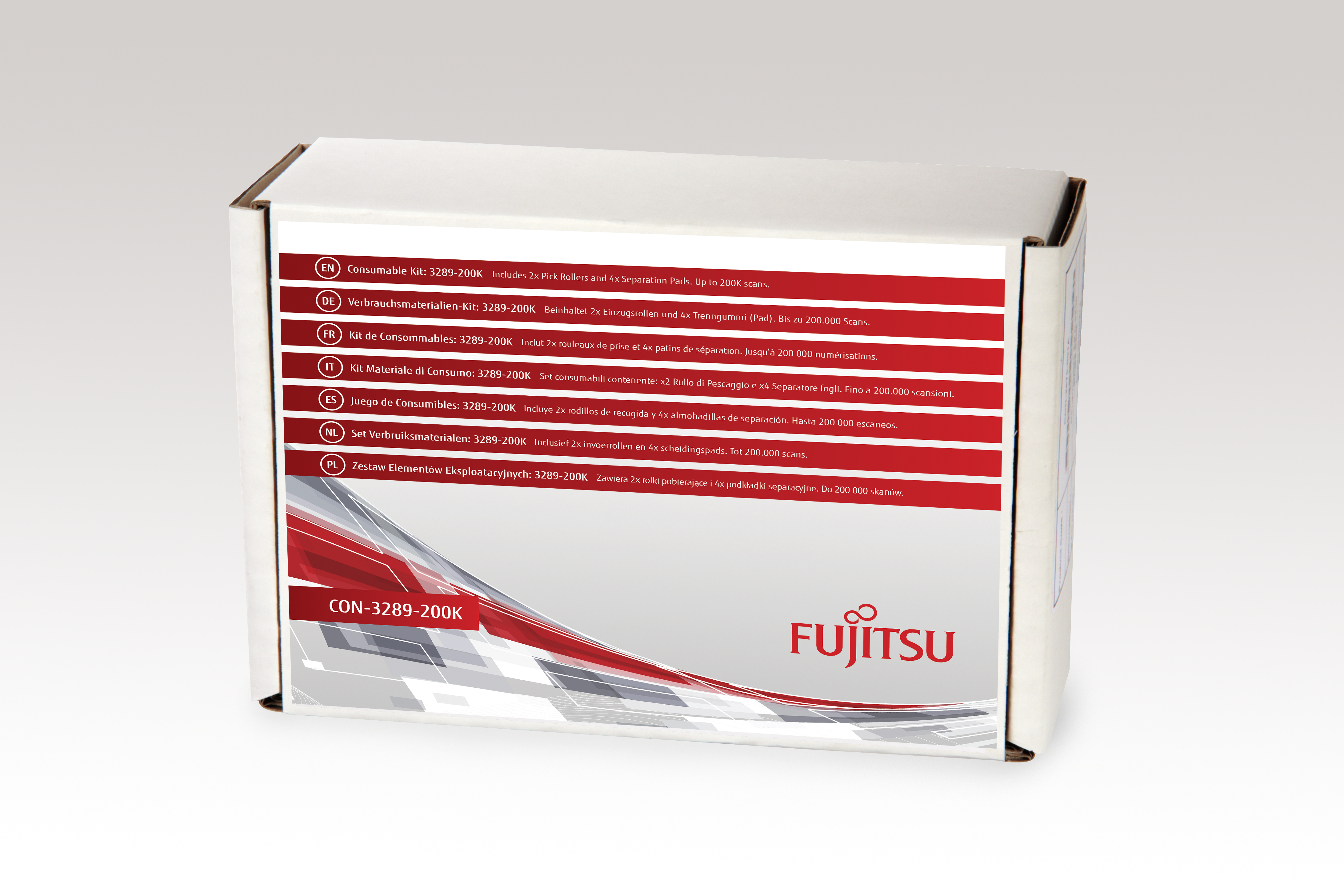 Fujitsu Consumable Kit: 3289-200K Fujitsu Consumable Kit: 3289-200K