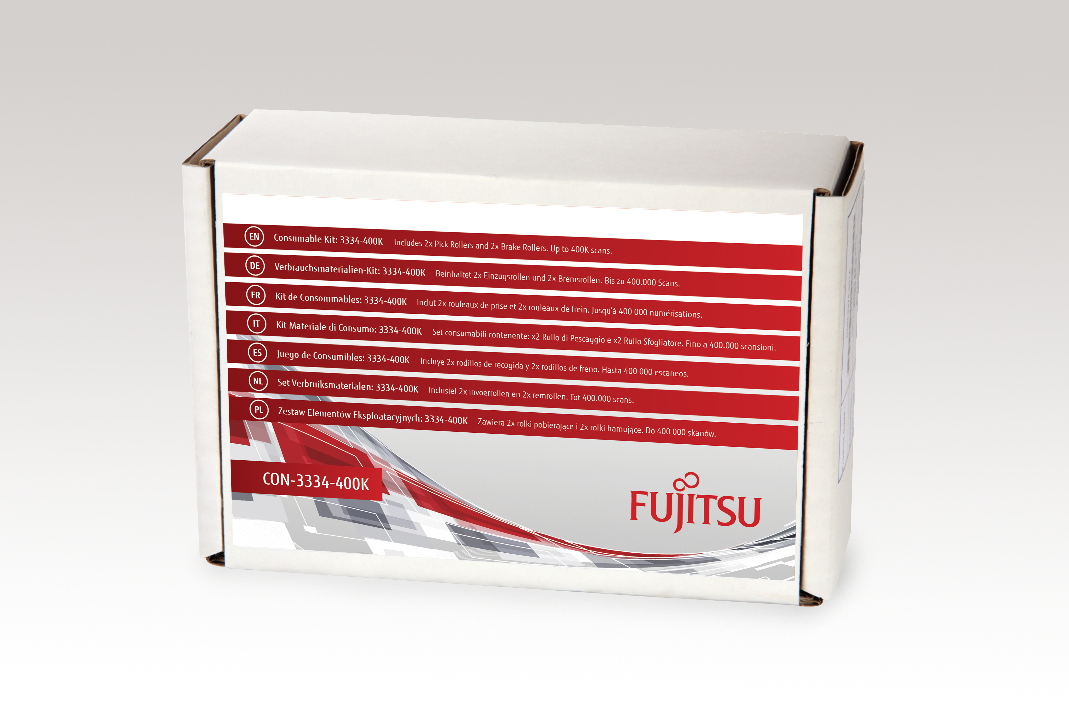 Fujitsu Consumable Kit: 3334-400K Fujitsu Consumable Kit: 3334-400K