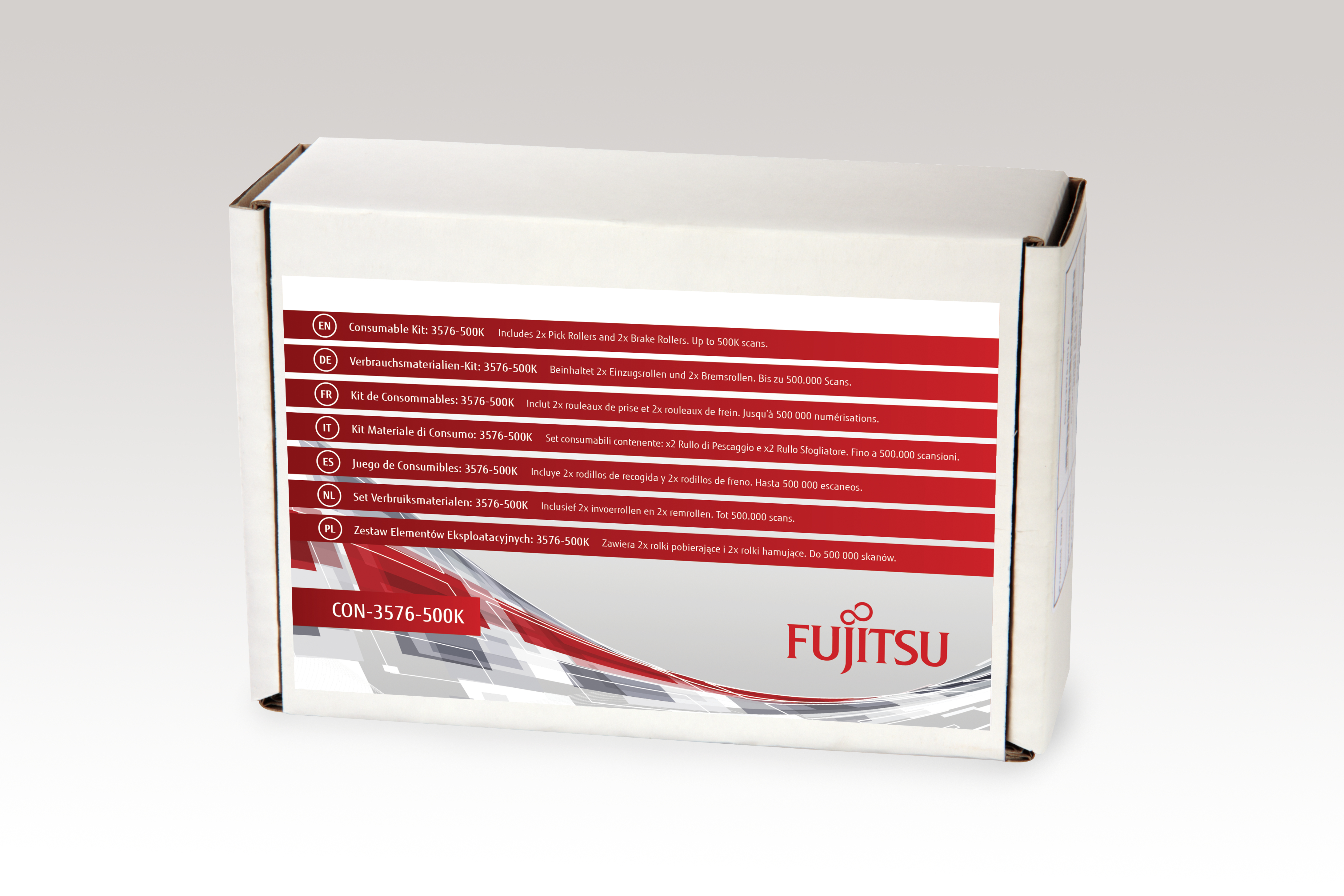 Fujitsu Consumable Kit: 3576-500K Fujitsu Consumable Kit: 3576-500K