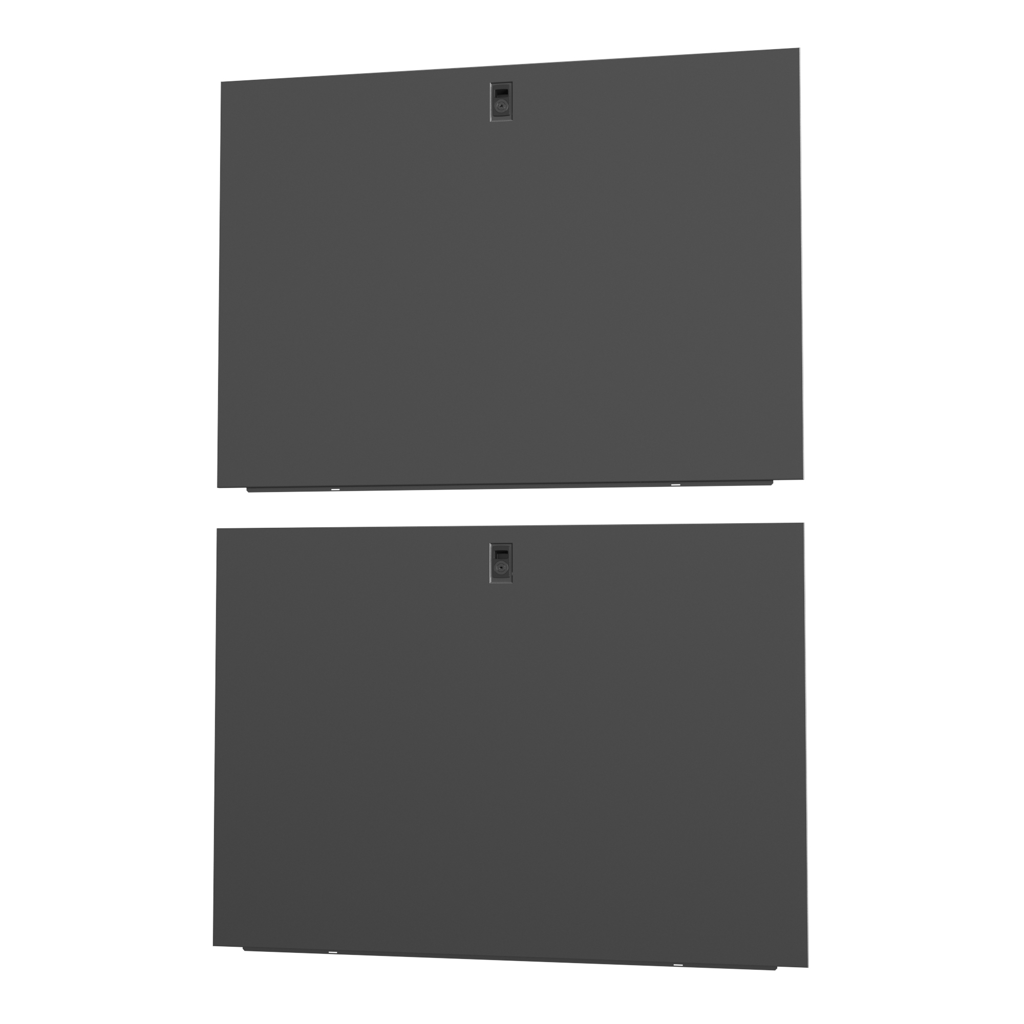 48U x 1200mm Deep Split Side Panels Blac 48U x 1200mm Deep Split Side Panels Blac
