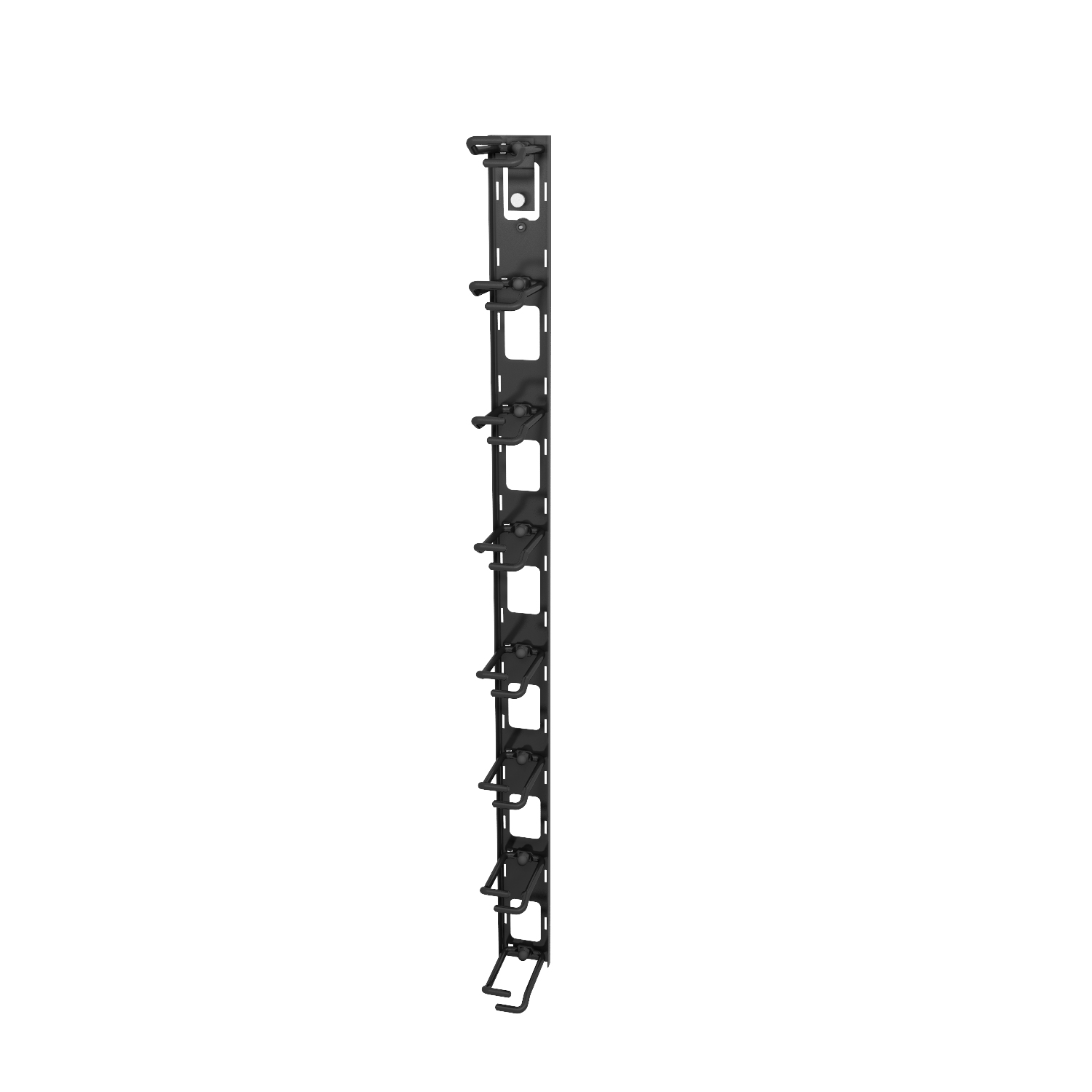Vertical Cable Organizer 8 Cable Rings Vertical Cable Organizer 8 Cable Rings