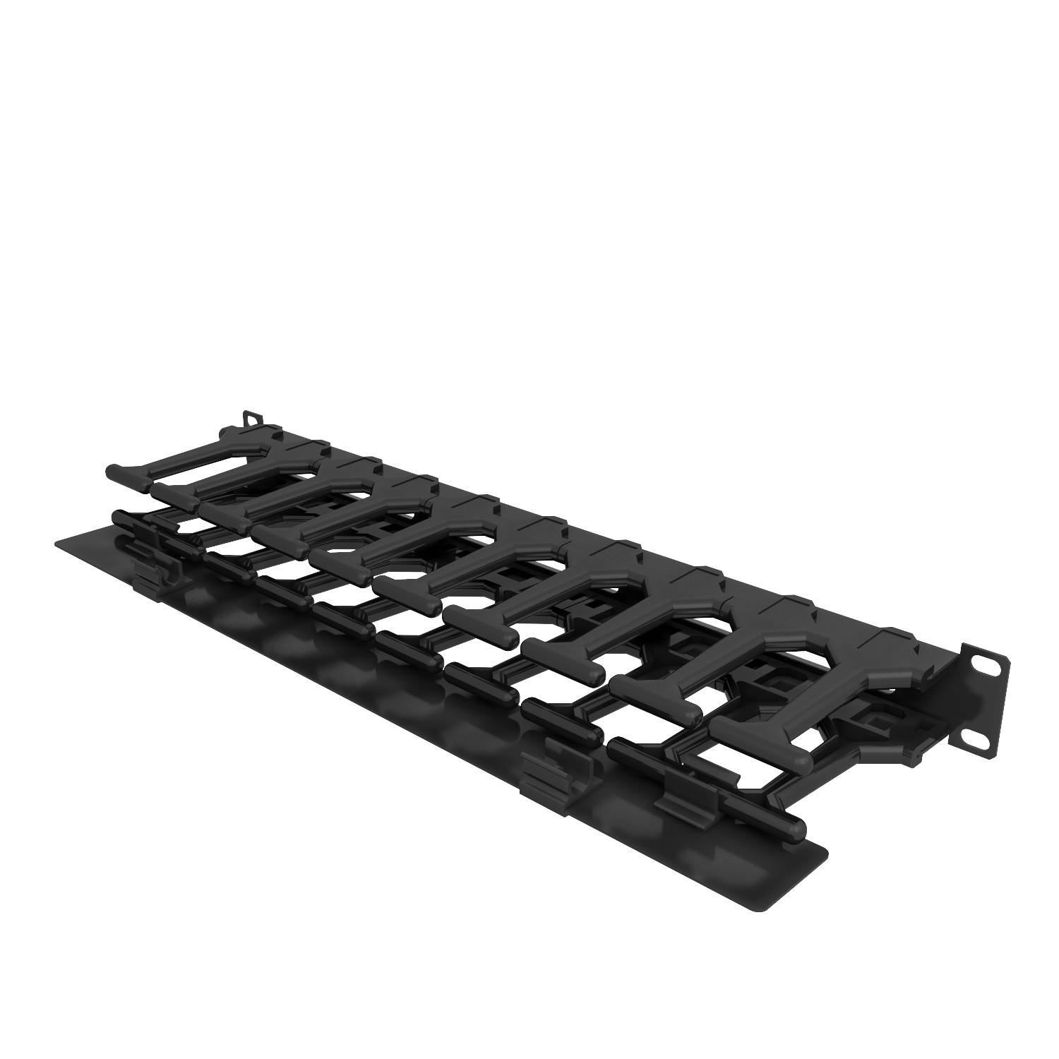 1U x 4in Deep Horizontal Cable Manager S 1U x 4in Deep Horizontal Cable Manager S