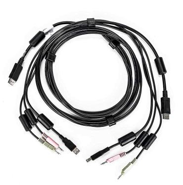 CABLE 1-DISPLAYPORT/1-USB/2-AUDIO 6FT CABLE 1-DISPLAYPORT/1-USB/2-AUDIO 6FT