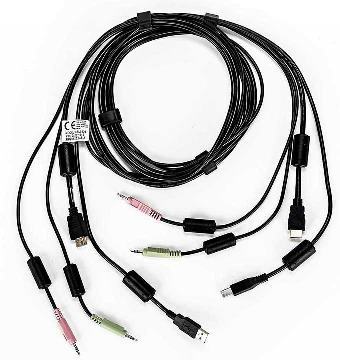 CABLE ASSY 1-HDMI/1-USB/2-AUDIO 6FT CABLE ASSY 1-HDMI/1-USB/2-AUDIO 6FT