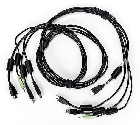 CABLE 1-HDMI/2-USB/1-AUDIO 6FT (SC845H)