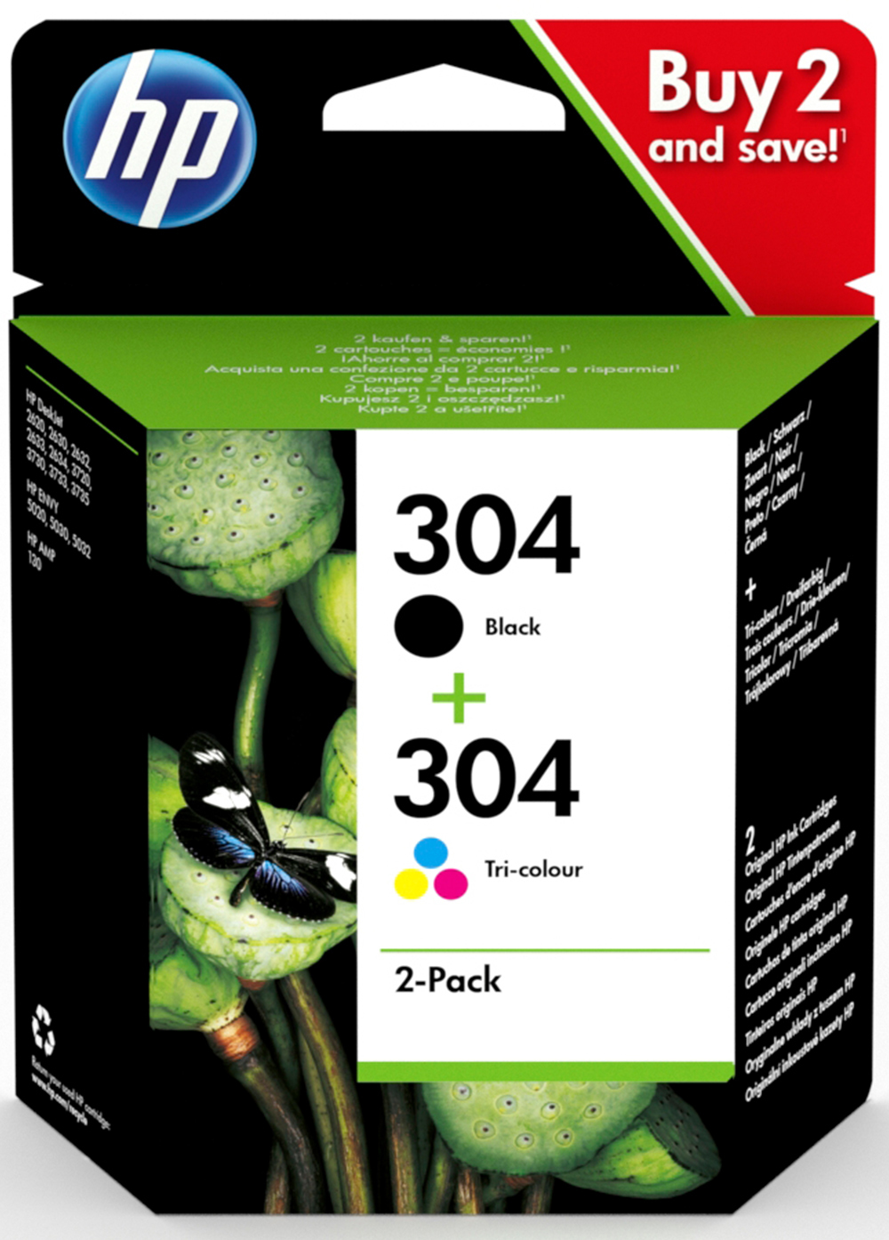 HP 304 Combo Pack HP 304 Combo Pack