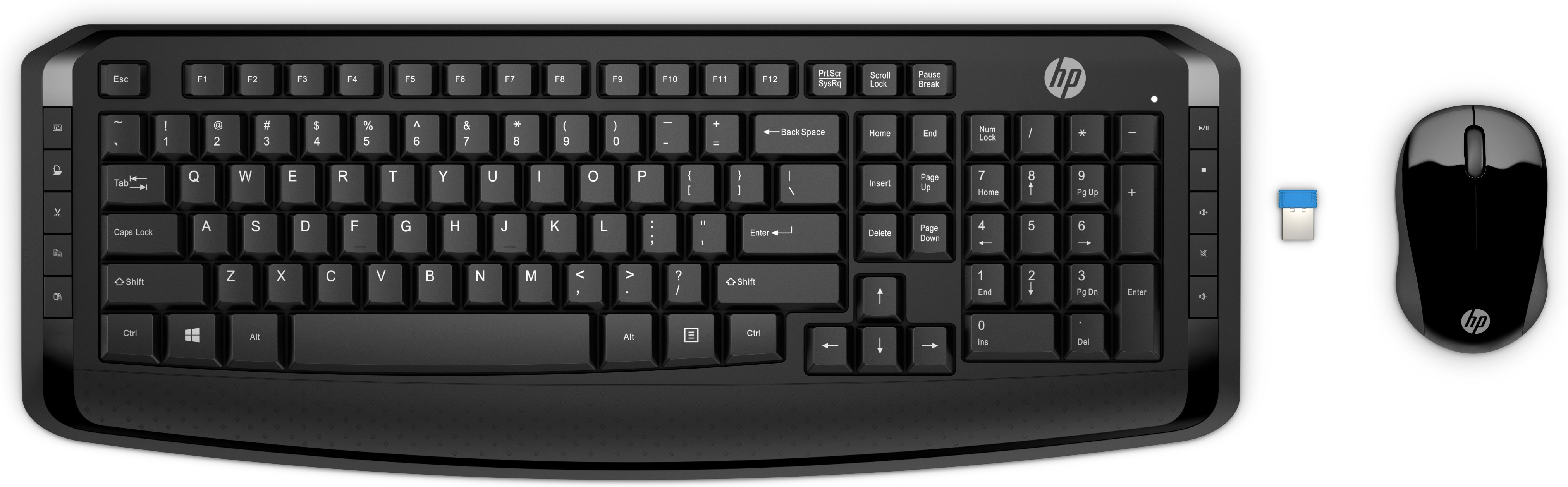 HP WL Keyboard and Mouse 300 HP WL Keyboard and Mouse 300