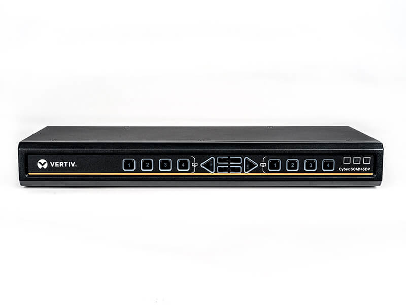 4Port Single-Head Secure KVM 4x2 4 DP Po