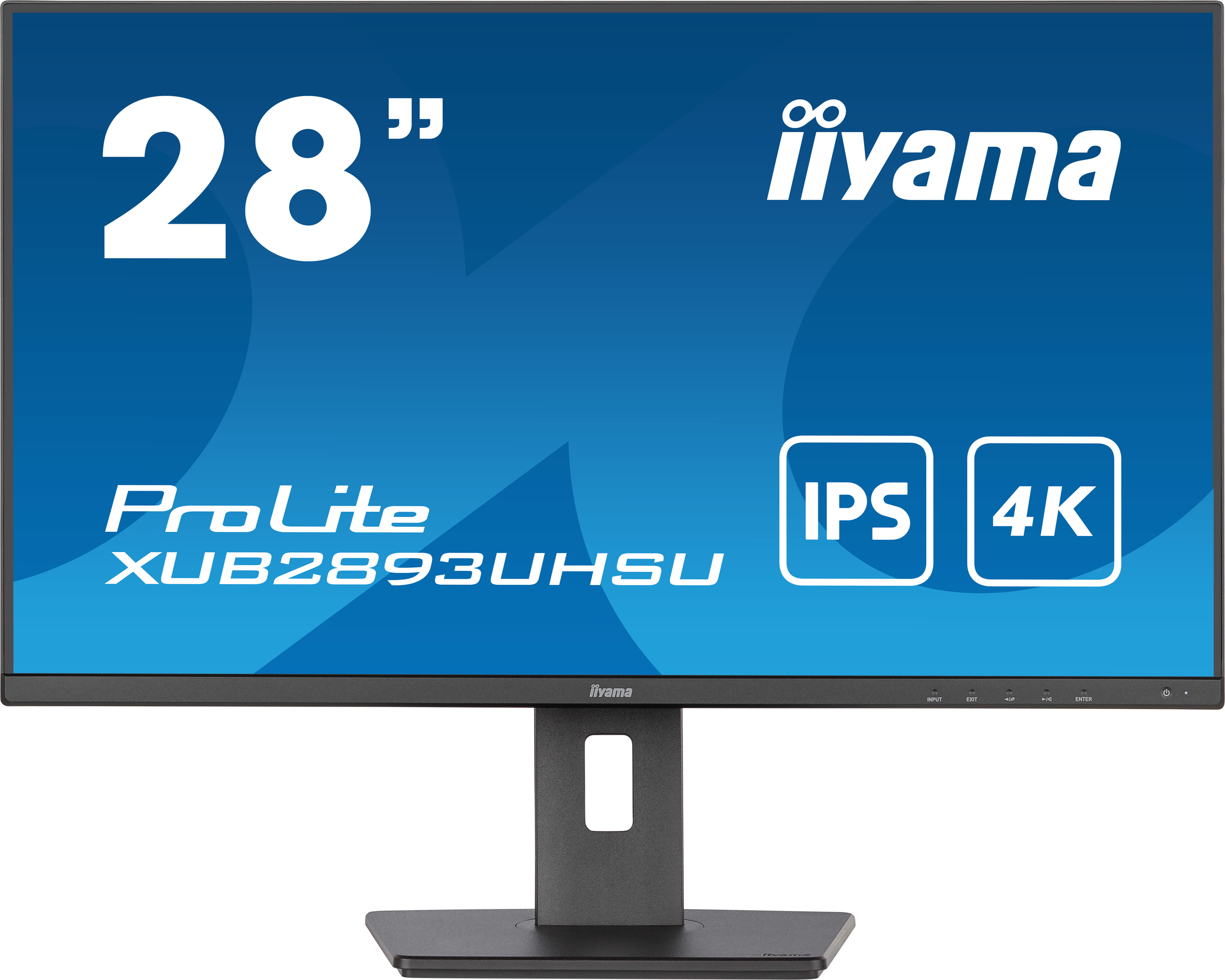 iiyama ProLite 71,1 cm (28") 3840 x 2160 pixels 4K Ultra HD LED Noir iiyama ProLite 71,1 cm (28") 3840 x 2160 pixels 4K Ultra HD LED Noir