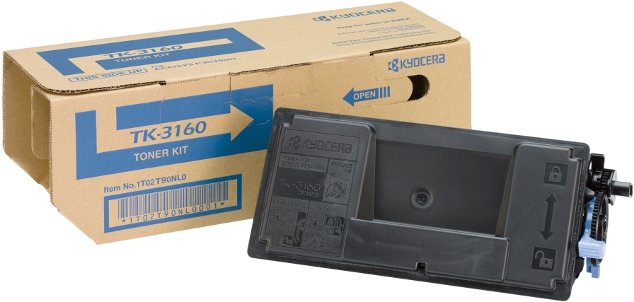KYOCERA TK-3160 Cartouche de toner 1 pièce(s) Original Noir KYOCERA TK-3160 Cartouche de toner 1 pièce(s) Original Noir