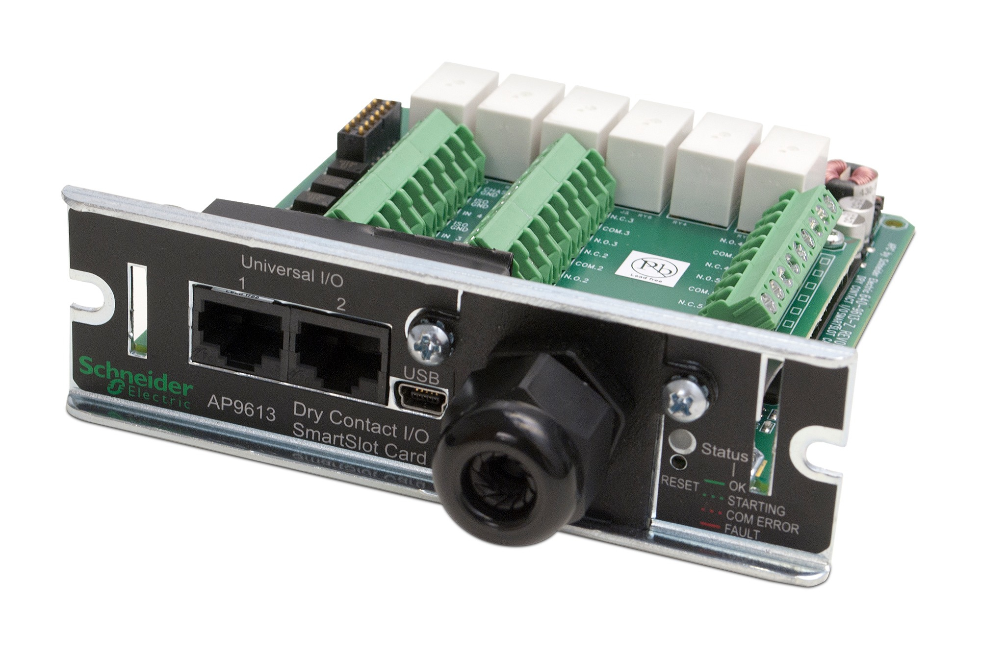 Schneider Dry Contact I/O SmartSlot Card Schneider Dry Contact I/O SmartSlot Card