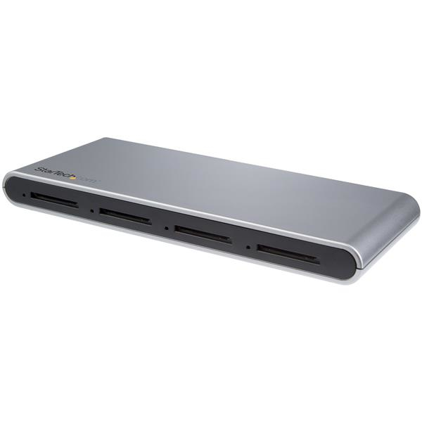 StarTech.com Lecteur de carte mémoire SD à 4 ports avec interface USB-C StarTech.com Lecteur de carte mémoire SD à 4 ports avec interface USB-C
